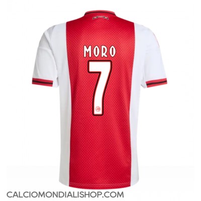 Maglie da calcio Ajax Raul Moro #7 Prima Maglia 2025-26 Manica Corta Maglie da calcio Ajax Raul Moro #7 Prima Maglia 2025-26 Manica Corta